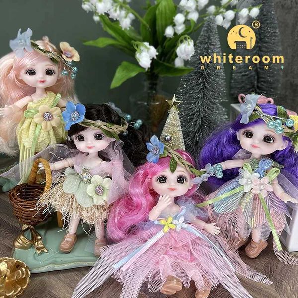 New Kawaii 1-12 Baby Pocket Doll 10cm Ob11 Dolls With Clothes Outfit Dress Surprise Bjd Dolls Figure Action Toys For Girls Gifts X250210