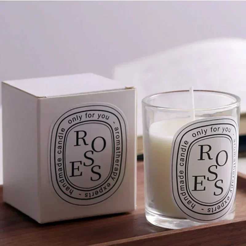 Romantic Transparent Scented Fragrance Candle Aromatic Candles Wedding Candle Jar Light GiftXJ241223