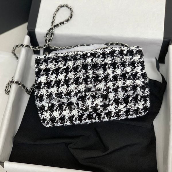 10A Mirror Quality Sequins Evening Bag Sequins Crossbody Bag 20CM Designer Flap Bag Lady Party Chain Bag With Box 24C02G
