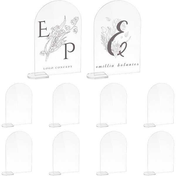 Acrylic Table Sign Holders