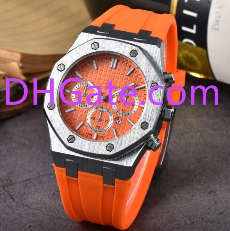 New Audemaxx Piguxx Top Brand APAPAPAPAPWatch Designer Quartz Movement Watches Men High Quality Man Wristwatch Relojes Montre Clock Gifts