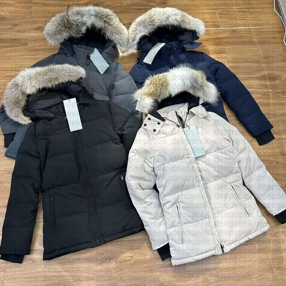 Canadian Winter Puffer Designer Women Down Jackets Designer Femme Puffer Outdoor Windbreaker Jassen Outerwear Hooded Fourrure Manteau Down Coat Hive