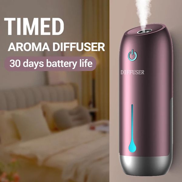 Portable Aroma Diffuser 3 Modes Type-C USB Home Room Fragrance Wall-Mounted el Perfume Mist Maker Air Purifiers Freshener 241219