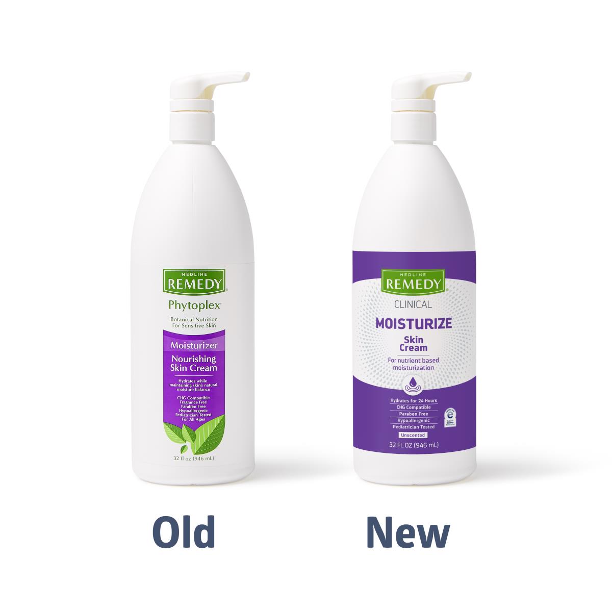 Remedy Clinical Skin Cream, Unscented, 32 oz. Pump Bottle, Each