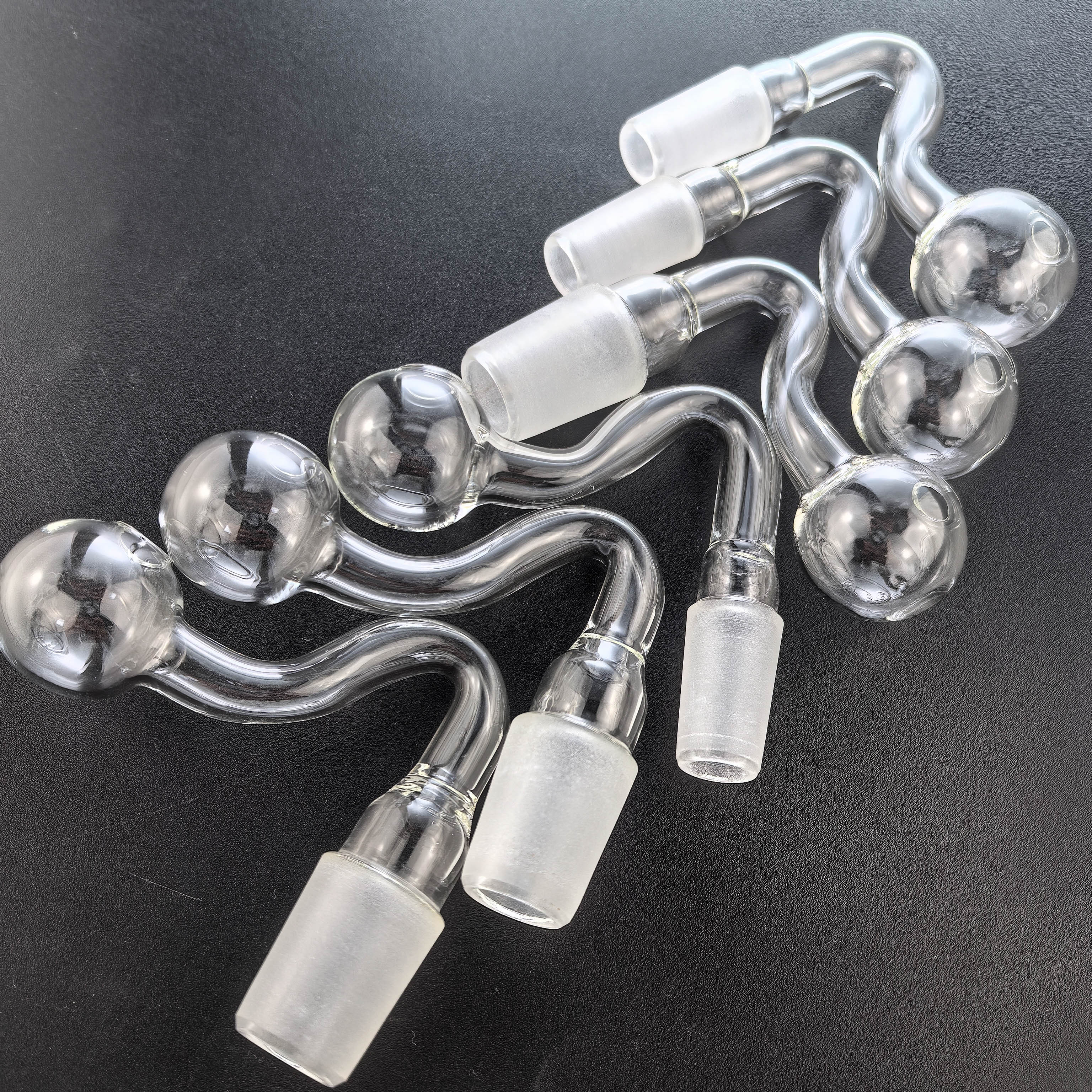 Hookahs 10mm 14mm 18mm male female clear thick pyrex glass oil burner water pipes for rigs bongs big bowls smoking