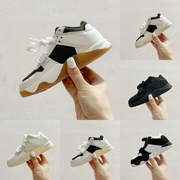 Kids Shoes Sneakers Boys Military Black Cat Bred Fire Red Trainers Baby shoe Red Thunder Girls Children youth toddler Blue Lightning Cool Gr