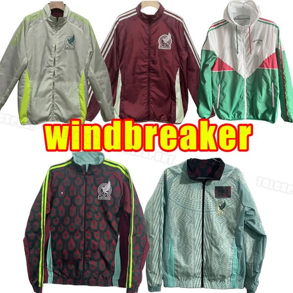 World 2024 Cup Mexico soccer tracksuits 24 25 CHICHARITO LOZANO DOS SANTOS football shirt Long sleeve tracksuit hoodies men coat windbreaker