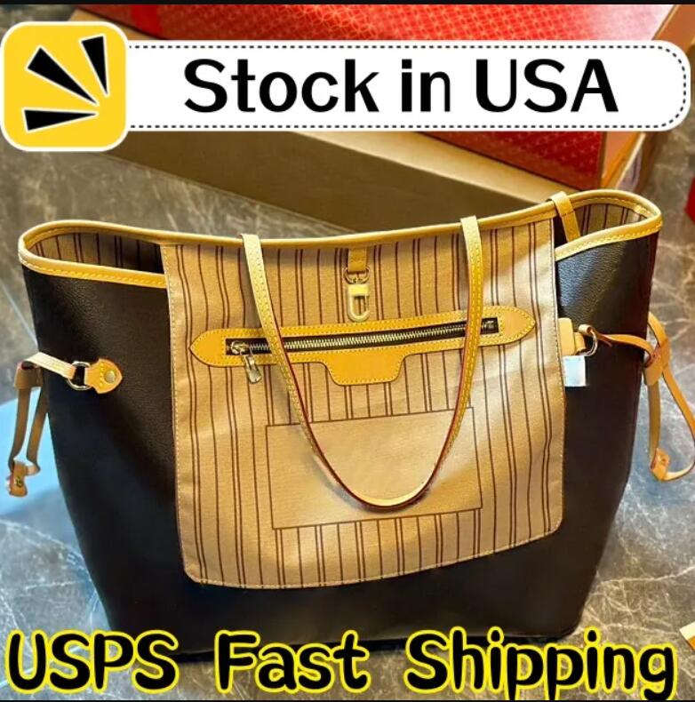 Neverfulls Designer Bag Never Fulls Bag Tote Bag Designer Shoulder Bag Neverful MM Leather Womens Large Luxury Handbag With Mini Purse Classic Flowe