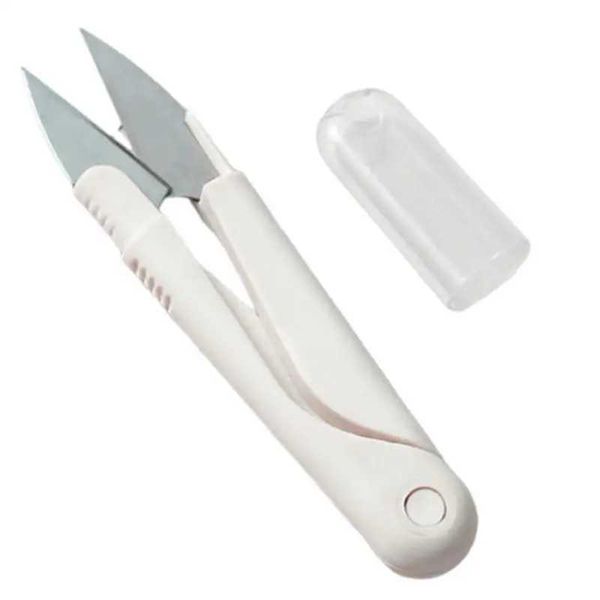 Scissors Portable Scissors Knitting Craft Scissors with Protective Cover Stainless Steel Detail Craft Scissors Set for Scrapbooking Paper z2