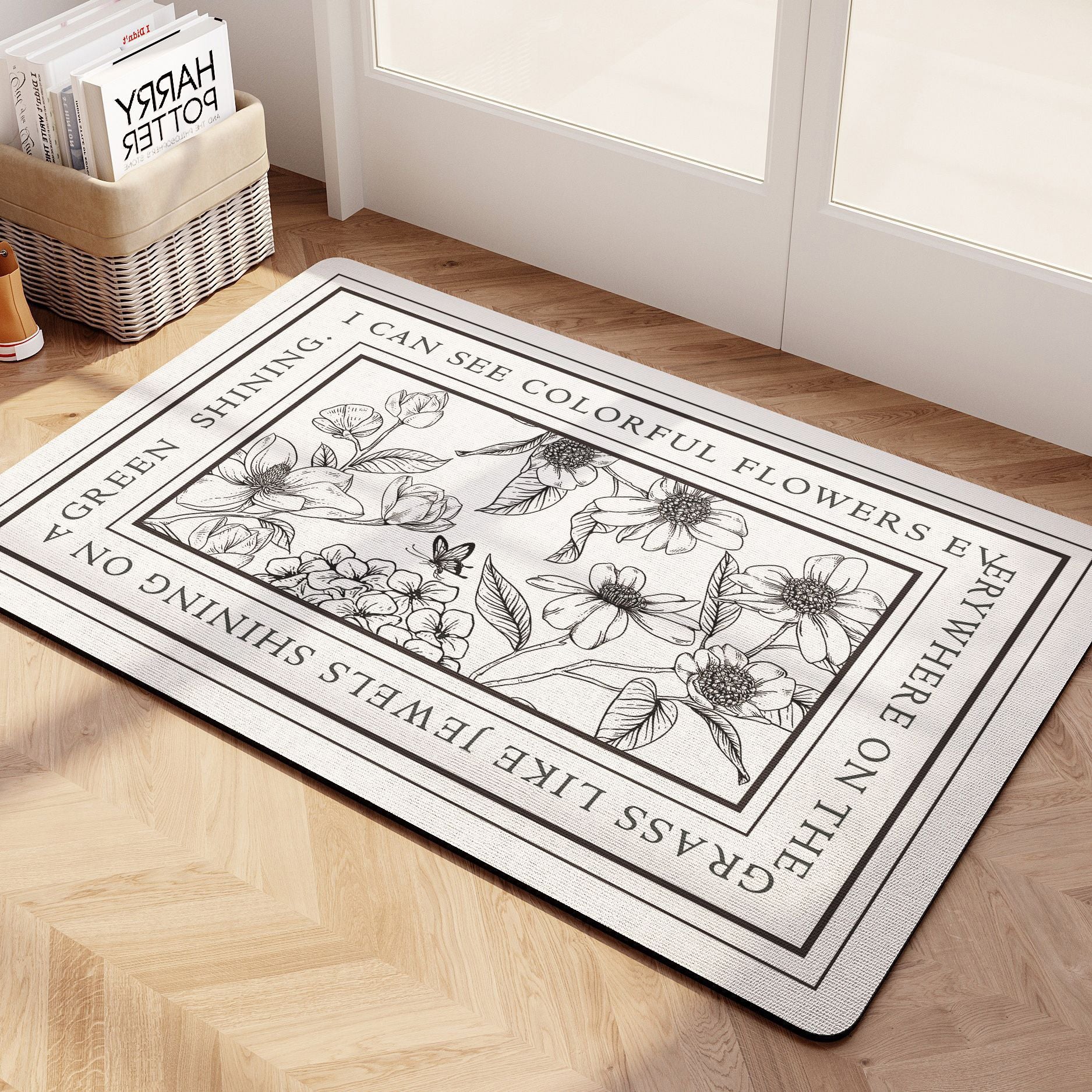 Bathroom Soft Floor Mat Toilet Anti-slip Mat Bathroom Door Step Mat Water-absorbing Quick-drying Easy-to-clean Carpet