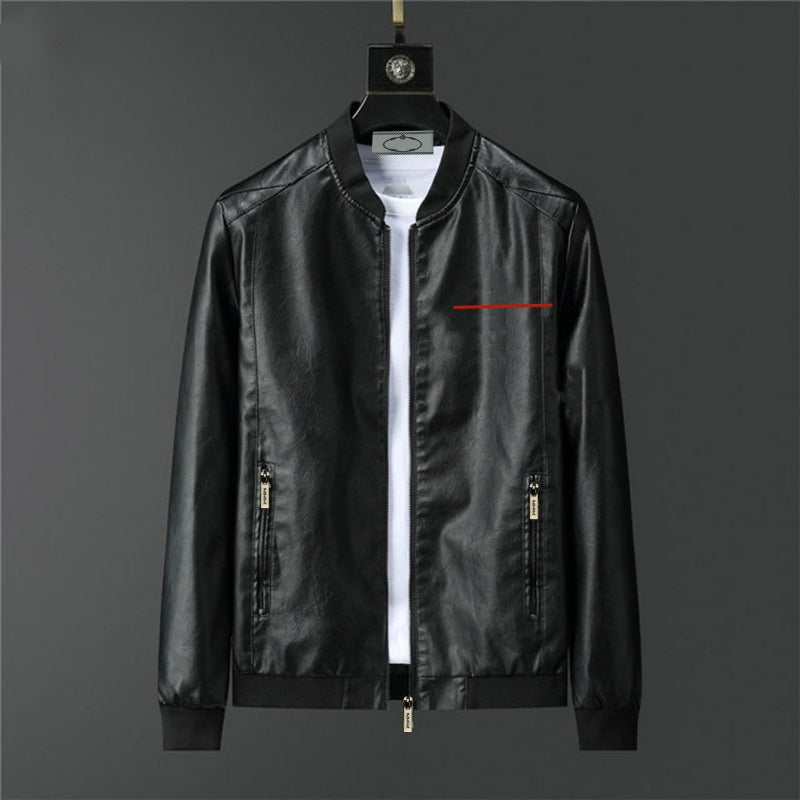 Mens designer plus size mens Leather Jackets Faux Leather Parka Womens Parkas Couples Clothing Coat Outerwear jacket for male Windproof Winter Outwe