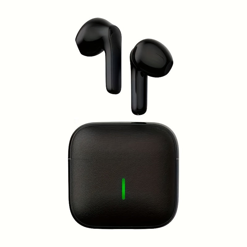 TEMU 2025 True Wireless Wireless Earphones, Tws Earphones With Microphone, Long , Suitable For Sports And Games, Dual Stereo In-ear Universal Earbuds