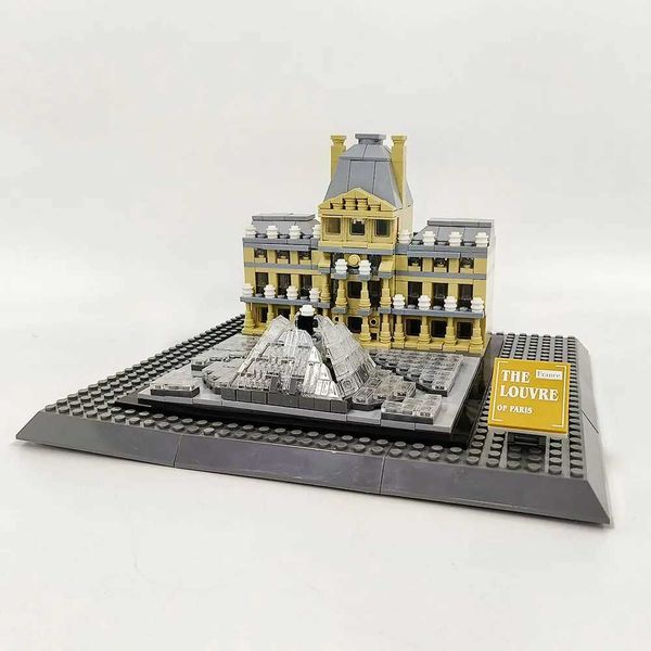 821pcs Louver Paris Model Building Blocks Create Adorable Street Views Architectural Masterpieces Decoration Christmas Toy GiftsC250108