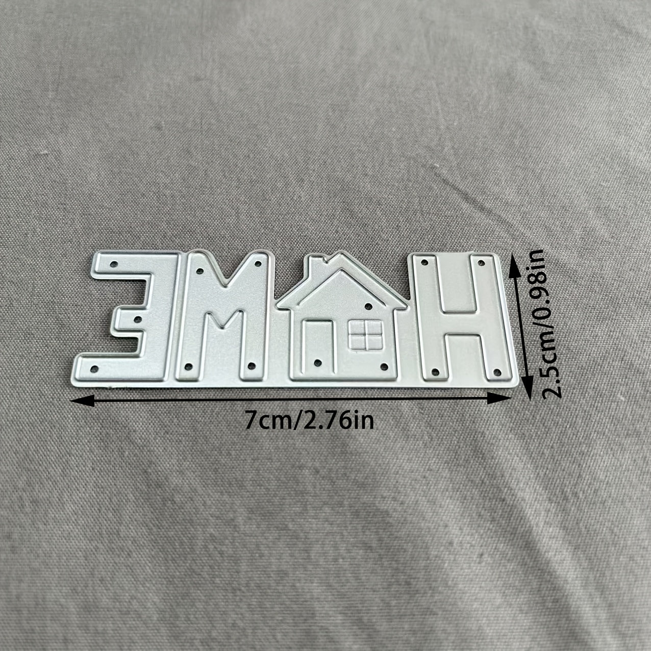 TEMU 1pc Home Metal Cutting Dies, Diy Scrapbooking Embossing Stencil, Handmade Greeting Card Making Metal Die Cuts, Gift Card Making Tools