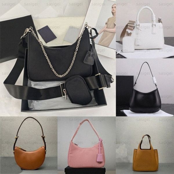 Designer Bag 2005 Crossbody 3 Pieces Bags 2000 Hobo Purses Sale Luxurys Shoulder Bag Handbag Women&#039;s Lady High Quality Chain Canvas Fas