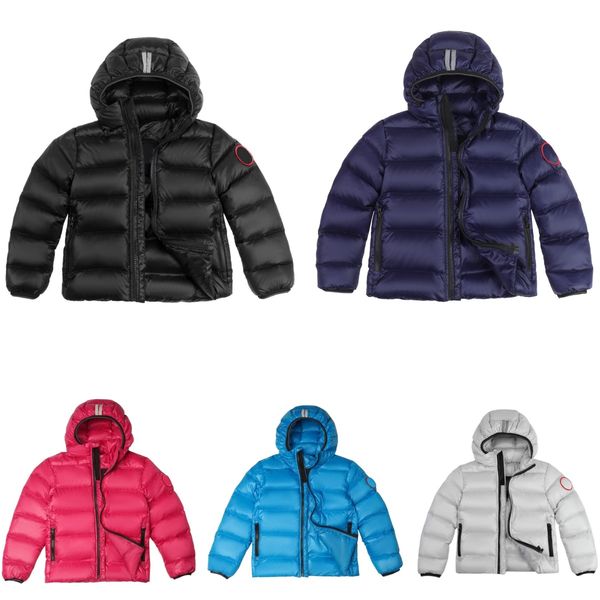 Coat Kids Down Coats Toddler Jackets Designer Canadian Clothes Boys Girls Parkas Hooded Children Youth Winter Warm Clothing Outerwear Bra Y2