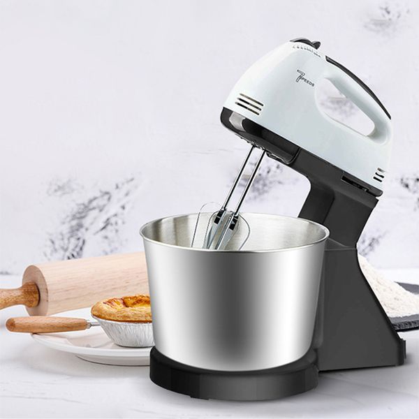 110V-220V Stand Food Mixers Kitchen Electric Food Blender Desktop Egg Whisk Cream Cake Dough Kneader Milk Frother Food Processor