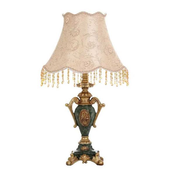 European style living room sofa coffee table couple retro American country creative warm bedroom study bedside lamp WF109 Z250211