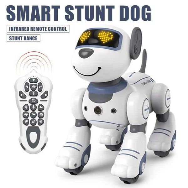 Intelligent Robot Dog Toy Touch Walking Dancing Light Playing Cute Remote Control Electric Smart Pet Dog Toy Childrens Gifts Y240814