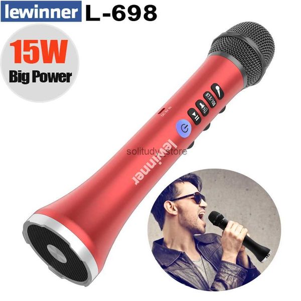 Microphones Lewinger professional karaoke microphone wireless speaker portable Bluetooth suitable for iPhone handheld dynamicQ