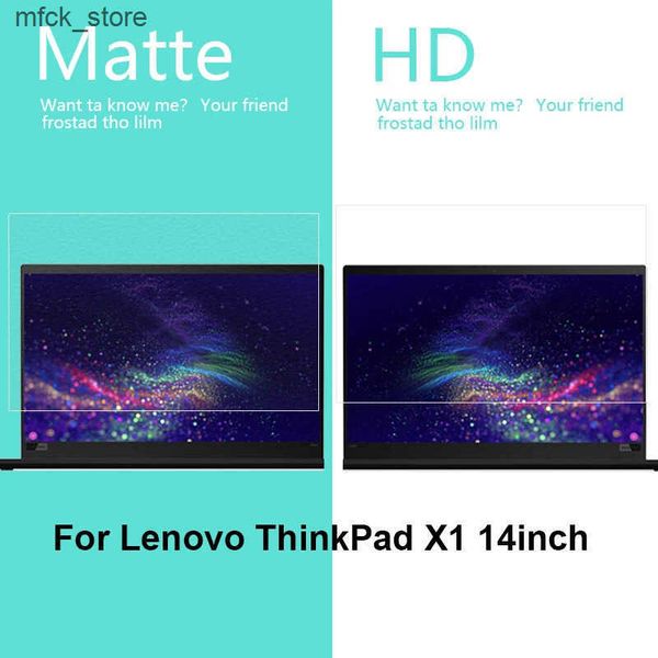 Tablet PC Screen Protectors Matte HD Glossy Screen Protector Film For Lenovo Thinkpad X1 Yoga 3rd (2018) 4rd Gen (2019) X1 Yoga 2021 14 Prot