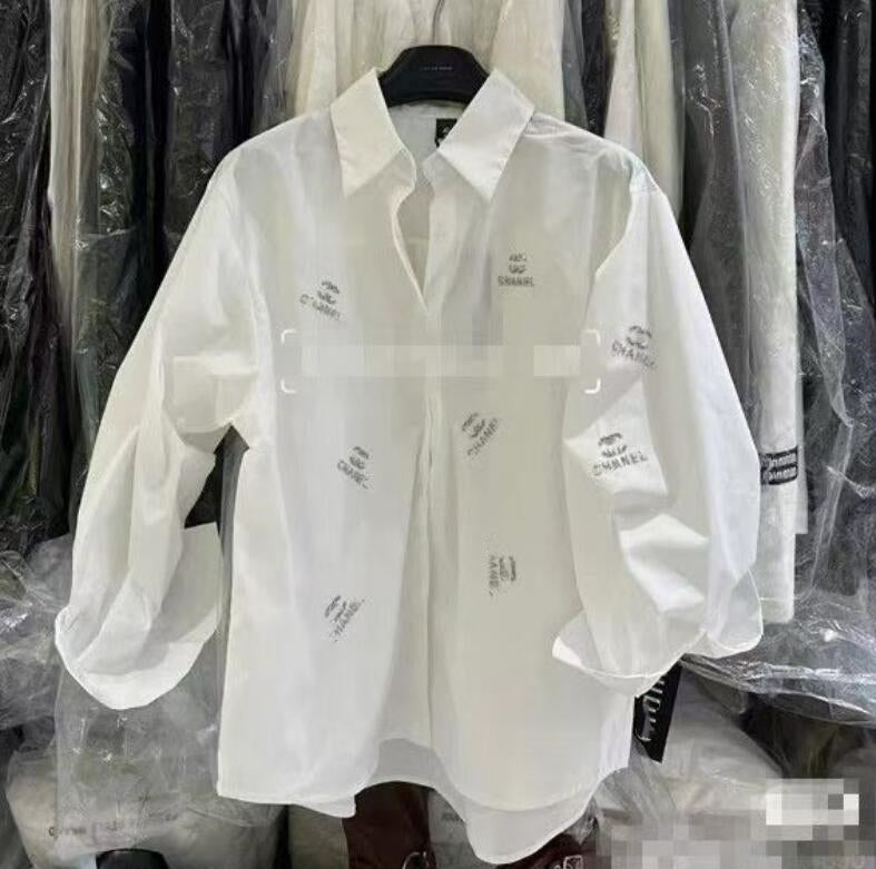 Designer Shirts Fashion Vintage cotton Blouses Women Shirts White Long Sleeves tops Female Loose Streetwear Shirt