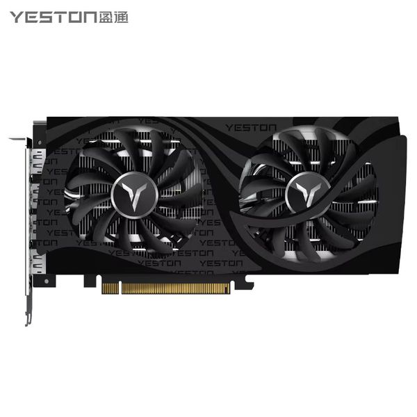 YESTON AMD GPU Graphics Card RX 6600 8G 8 8 Ray Tracing Gaming Graphics Card NEW YESTON RX 6600