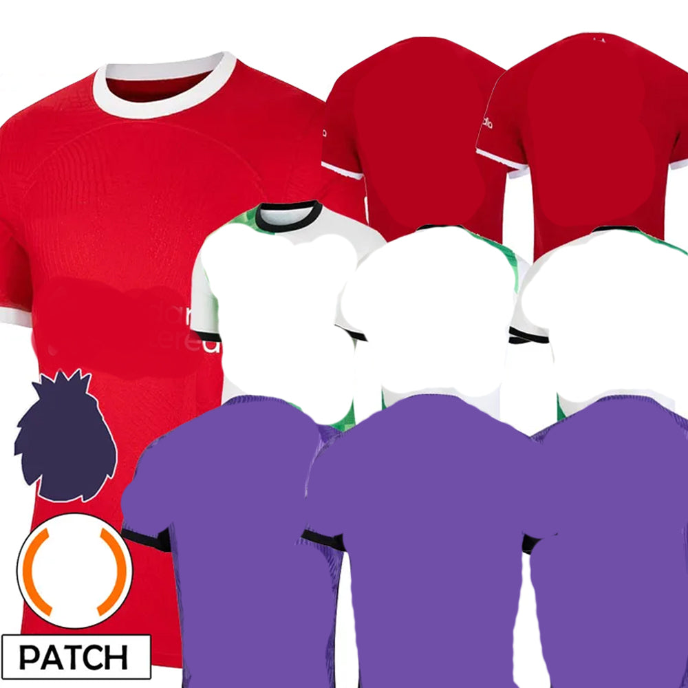 23 24 Soccer Jerseys Player Diogo FIRMINOLuis DIaz Football Shirts Men Kids Kits Uniforms Alexander Arnold DARWIN Carvalho Soccer Clothes