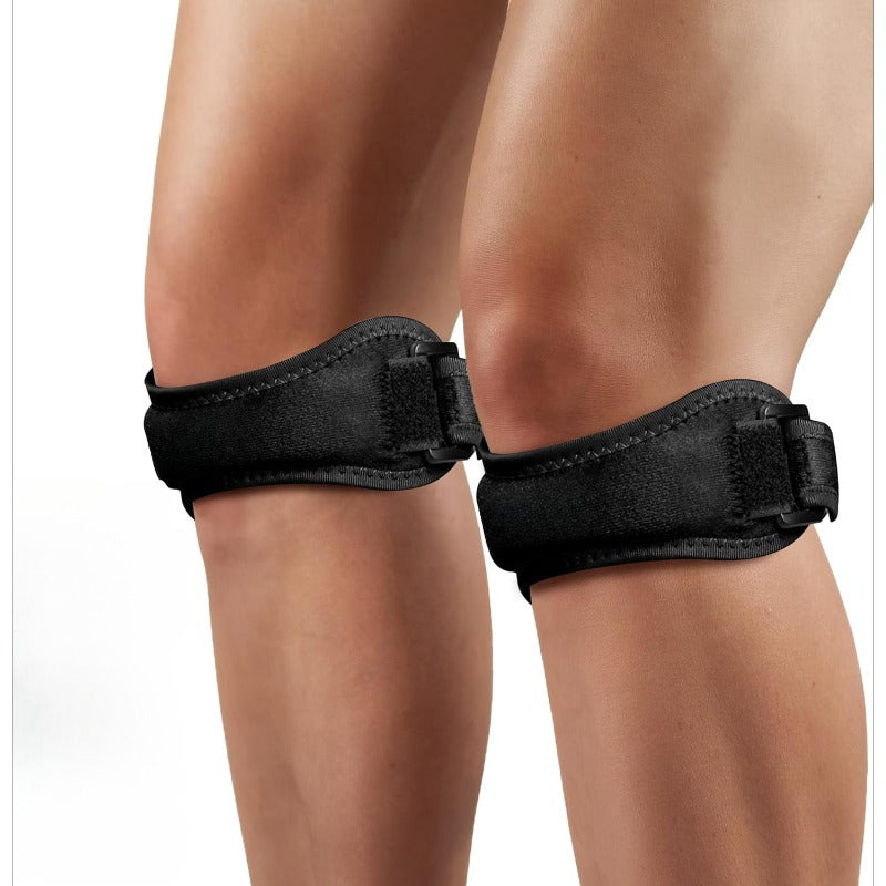 TEMU 2 Packs Knee Brace, Kneecap Knee Brace, Adjustable Patellar Tendon Stability Strap Jump Knee, Basketball, Running, Hiking, Volleyball, Tennis,