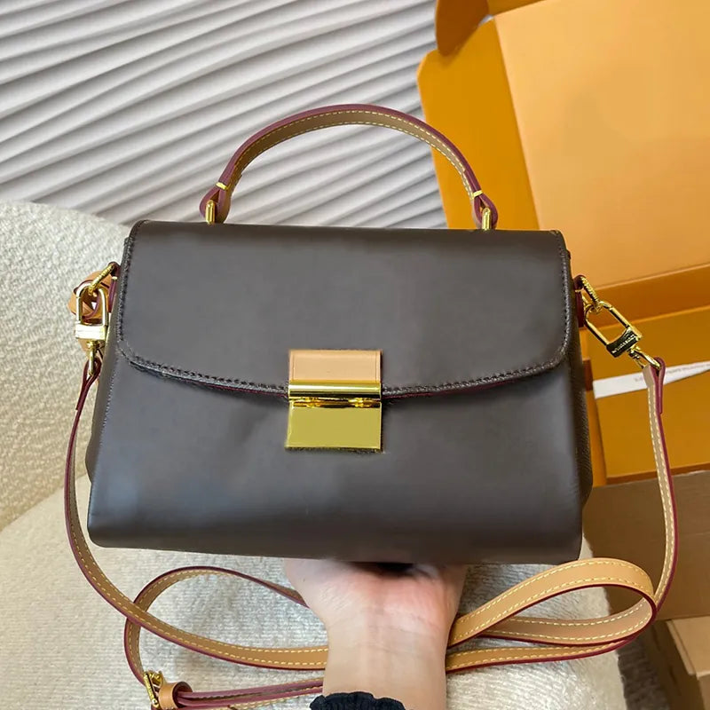 Designer Bag Messenger bag Luxury Crossbody Bags CROISETTE Flap Shoulder Handbag Women Purse Classic Checker Tote Bag Brand Ladies Wallet Saddle Han