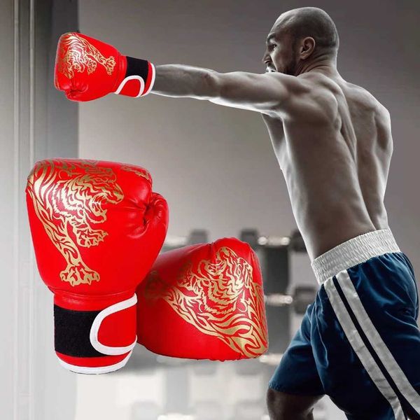 Protective Gear Boxing Gloves Breathable Sanda Boxing Gloves Comfortable Professional Boxing Gloves Punching Training Gloves for Children Ad
