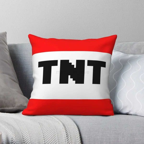 TNT pillowcase Polyester Linen Velvet Creative Zip Decorative pillow Case Room Cushion Cover 18M240717