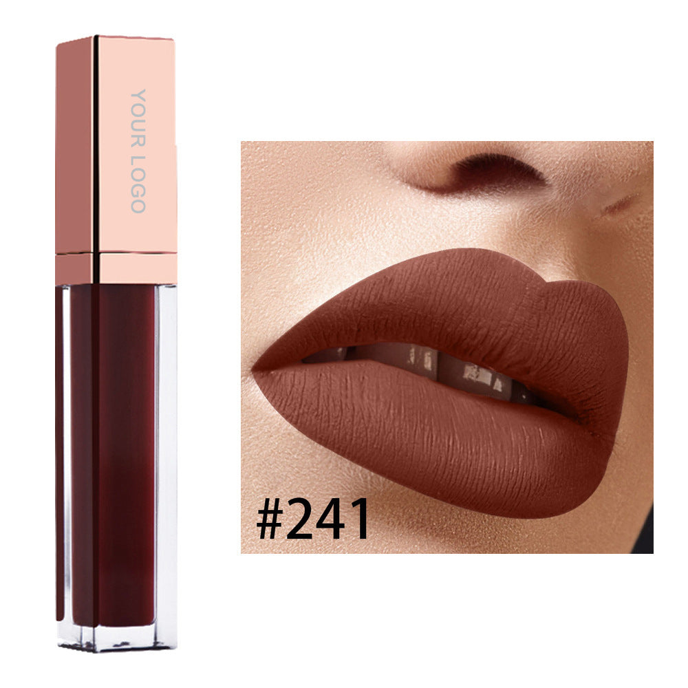 MyyBeauty- Test quality-Private label lip gloss custom logo -- matte liquid lipstick 80 colors Accept dropshipping 241#-250#