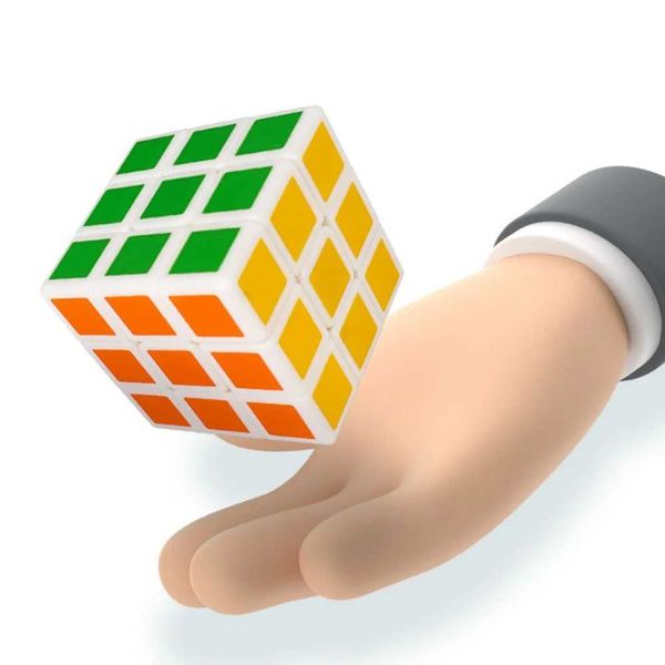 Magic Cubes QiYi 3CM 3X3X3 Mini Magic Cube Professional Speed Puzzle Cube Educational Toys For s Fun Gift Cubo Magico S2412192