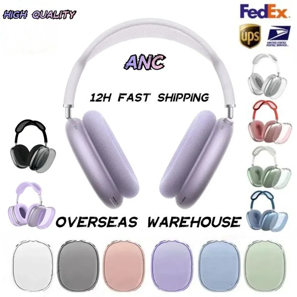 For Top quality Airpods Max ANC bluetooth earbuds Headphone Accessories TPU Transparent Waterproof Protective Case Airpod Maxs Headwear Prot
