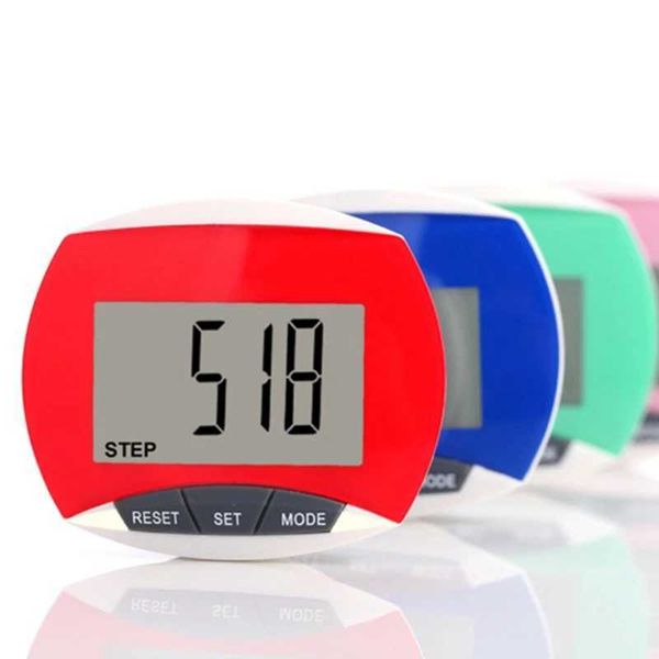 1PC Walking Step Counter 3D Pedometer Waterproof Multi-functional Movent Calories Counting LCD Display Fitn EquipmentsXJ241111