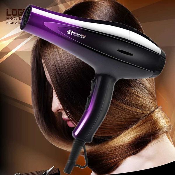 New Portable Hair Dryer Household Heating and Cooling Air Appliances High Power Blue Light Anion Hair Care Professinal Quick DryM240723