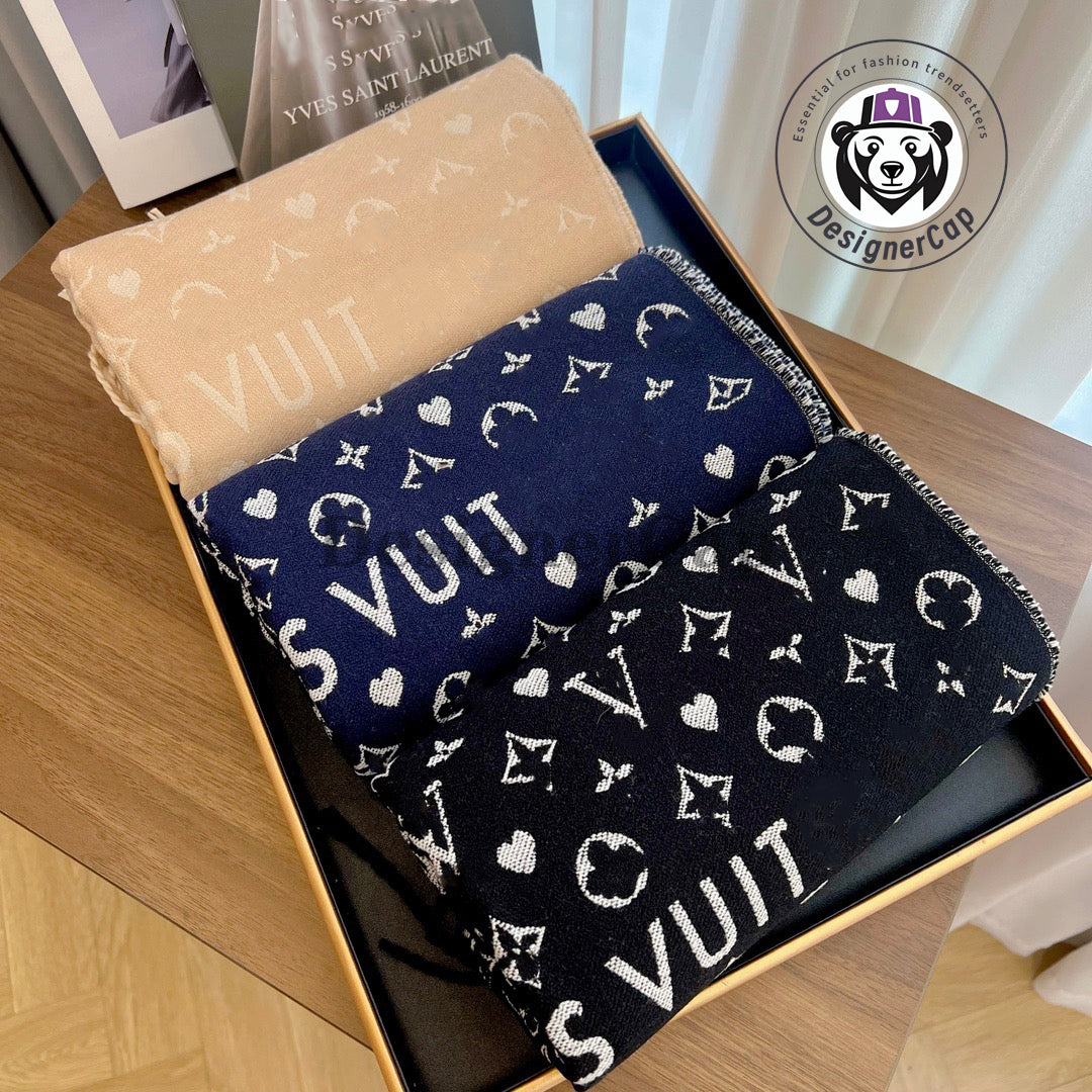 Designer Scarf Luxury Women Shawl 100% cashmere Scarf Winter Warm Designer Shawls Wraps Print Smooth Fashion Bufanda Thick Blanket Scarves Mens Clas