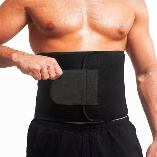 Waist Tummy Shaper Premium Waist Trainer Trimmer Sweat Belt For Men Women Fitness Shapewear Wrap Tummy Stomach Weight Loss Fat Burner Slimmi