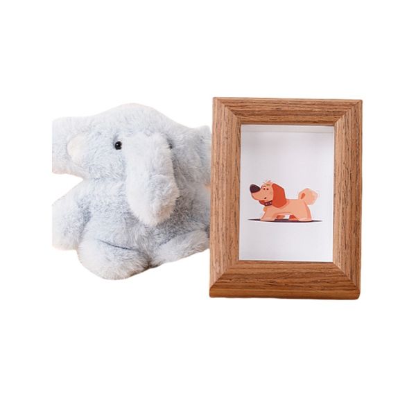 Paper currency collection mini photo frame, standing photos, children&#039;s ID photos, 3-inch display table