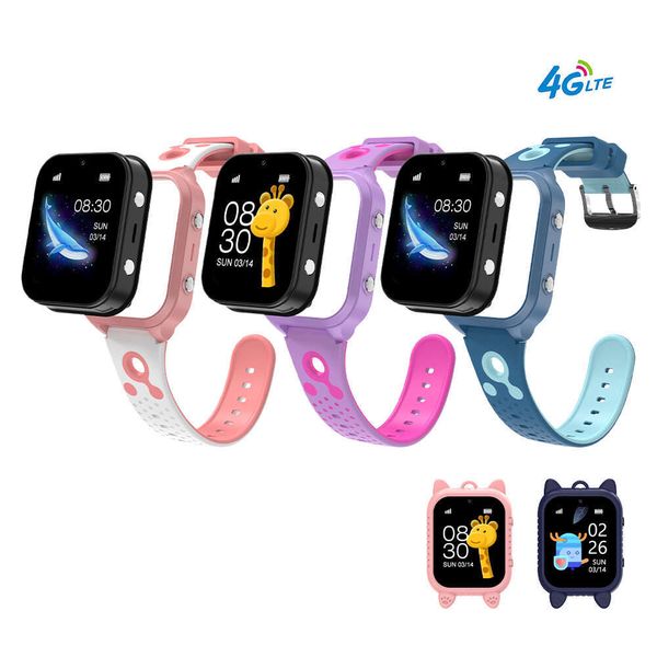 2024 LT56 1.83inch 4G Kids Smartwatch GPS LBS WIFI Location 700mAH HD Camera Video Call Waterproof Smart Watch