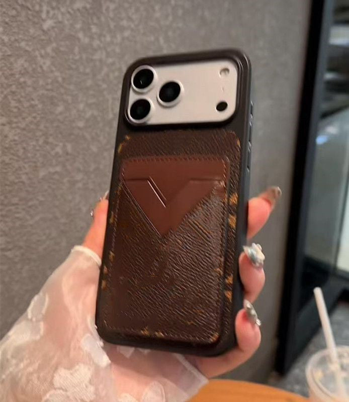 Phone Case Designer iPhone Case Monogram Luxury Wallet Card Holder for Apple iPhone 17 16 Pro Max 15 Plus 14 13 Pro 12 11 ProMax Luxury RIM suitcase