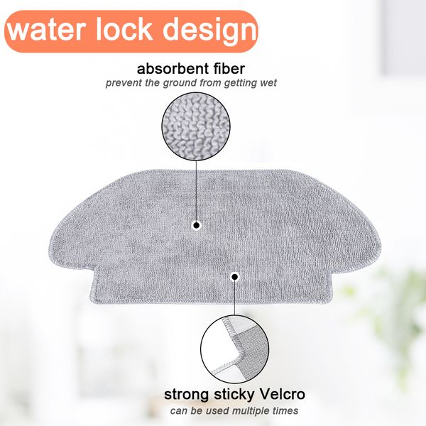 For MI Robot Vacuum-Mop P STYJ02YM for Viomi V2 pro V3 SE RVCLM21B for Conga 3490 Vacuum Cleaner Consumable Accessory Spare Part