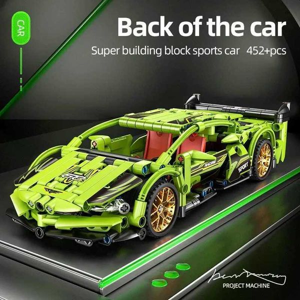 504pcs Bloco de construção do carro de aprendizado precoce benefícios de inteligência montados Toys Childrens Birthday GiftC250117