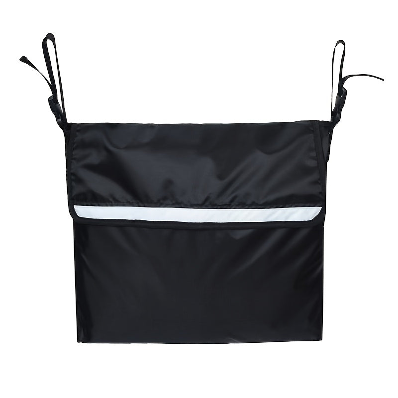 TEMU Layered Storage Bag Large Capacity Wheelchair Organizer Shopping Trolley Hanging Bag Elderly Outing Hanging Pouch Large Storage Bag Storage Bag