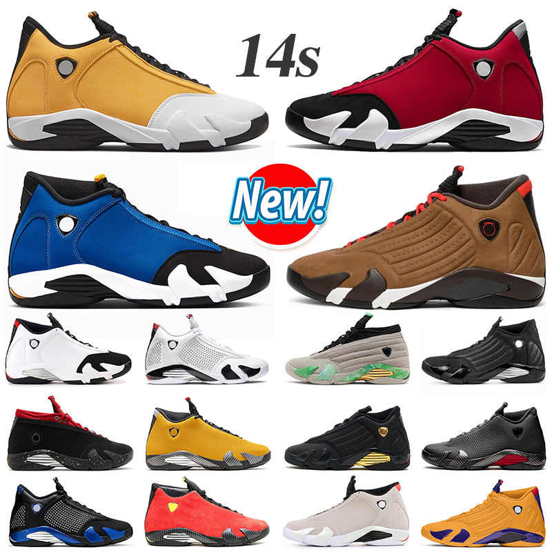 jumpman 14 14s men basketball shoes Laney gonger candy cane gym red black toe Hyper Royal thunder Winterized Archaeo Brown mens trainers outdoor spo