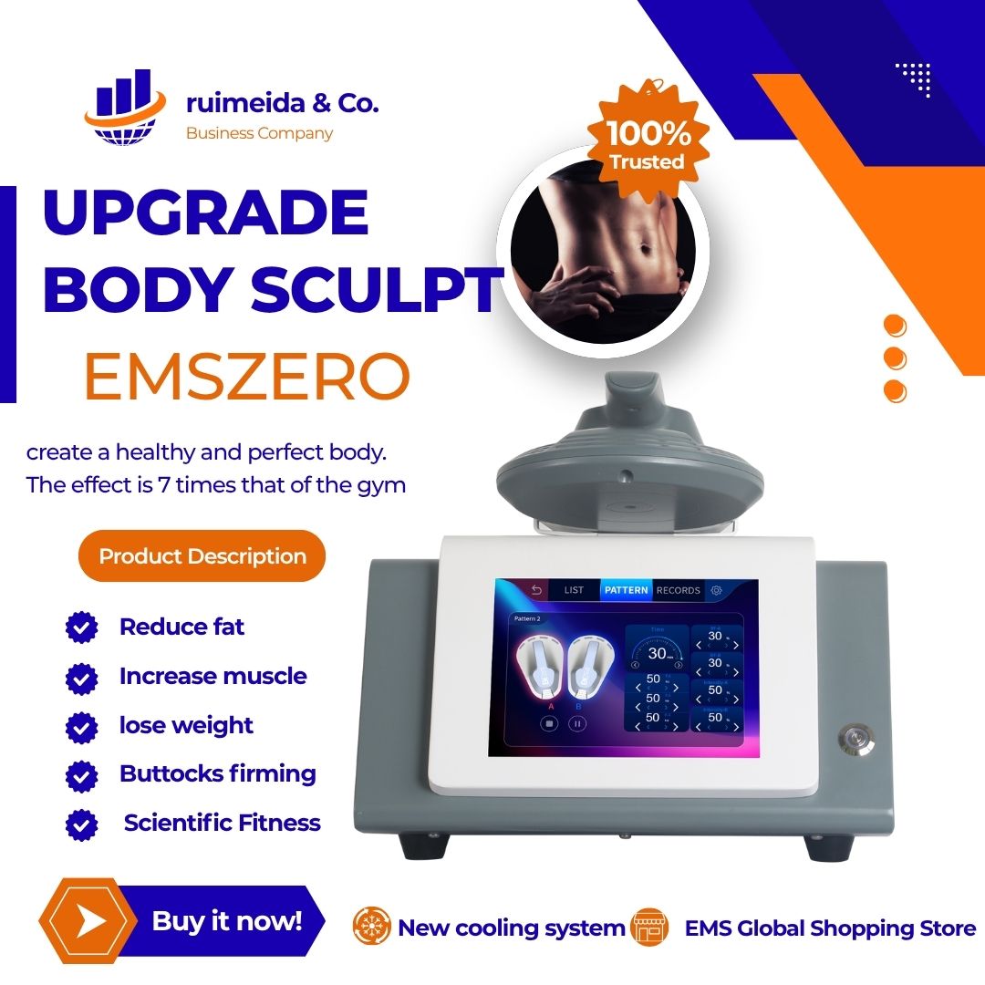 Professional EMS Body Contouring Machine EMSZERO HI-emt Tighten Skin Build Abs Improve Shape Suitable for Home Use Slimming Equipment