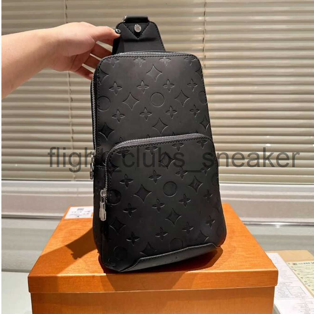 High Quality Avenue Sling Bag Mens Designer 5A Leather Shoulder Bags Mans Luxurys Designers Cross Body Purse Wallet Hobos Message Handbag Tote Belt