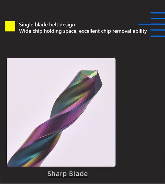 Carbide Drill Bits 5xD 3xD Hard Metal Drills Tungsten Steel Twist Drill Bit For Aluminum Copper 1-20mm CNC Lathe Drilling Tools