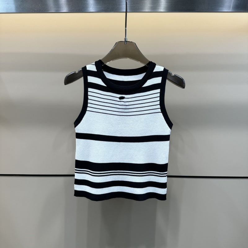 womens tanks tops designer tank top women designer luxury vest sleeveless camis pure cotton fashionable knitted camisole tees s-xl